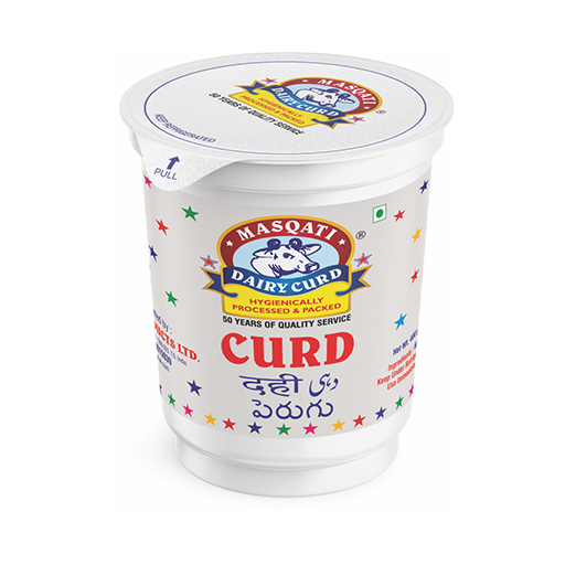 Whole Milk Fresh Curd Cup 400 gm