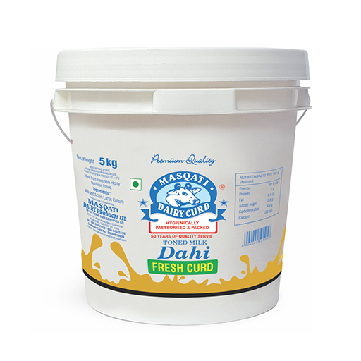 Toned Milk  - Dahi 5kg  Bkt