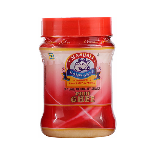 Pure Buffalo Ghee 200 ml Transparent Jar
