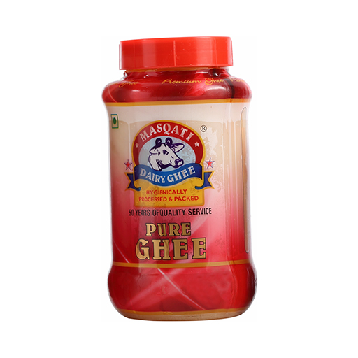 Pure Buffalo Ghee 500 ml Transparent Jar