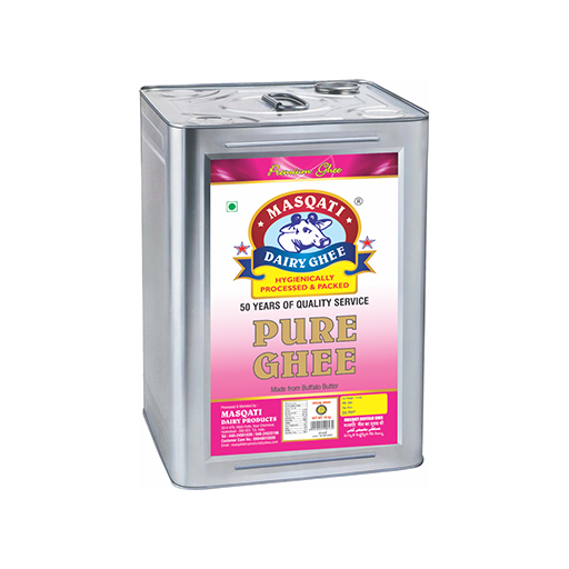 Pure Buffalo Ghee 15 kg Tin