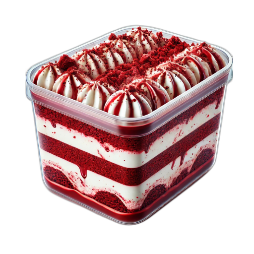 Red Velvet Cake Slice